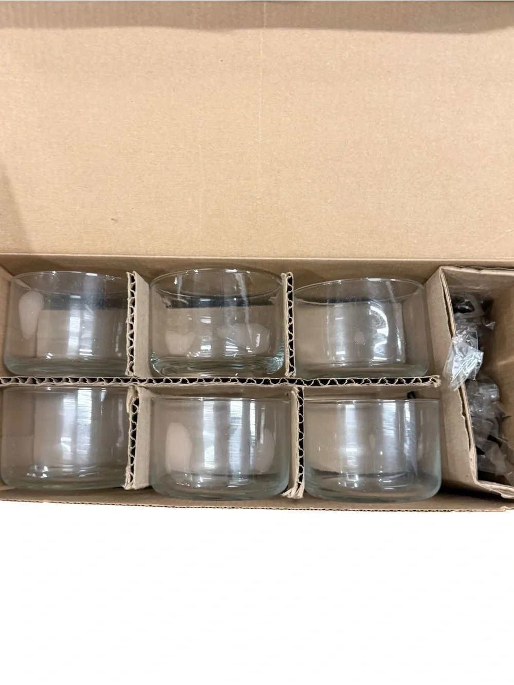 PIER 1 IMPORTS Tasting Party Mini Bowls 24 piece Glass Dishes & Spoons New